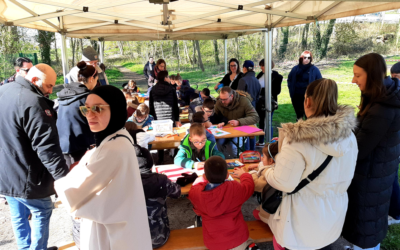 Une chasse aux œufs fructueuse