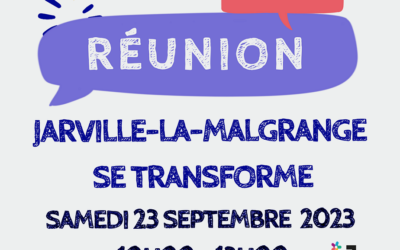 Réunion publique – « Jarville-la-Malgrange se transforme »