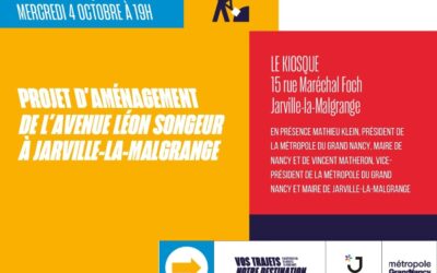 Réunion projet d&rsquo;aménagement de l&rsquo;avenue Léon Songeur – Mercredi 4 octobre 2023