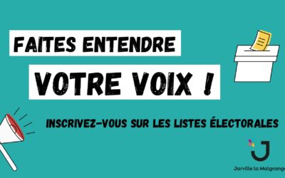 Inscriptions sur les listes électorales