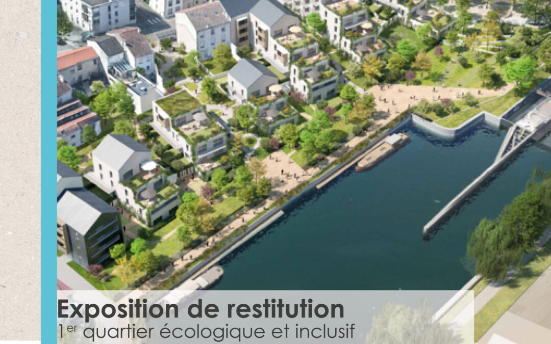 Exposition de restitution de la concertation du Quai de l’Ecluse – 13 décembre 2024 – 19H