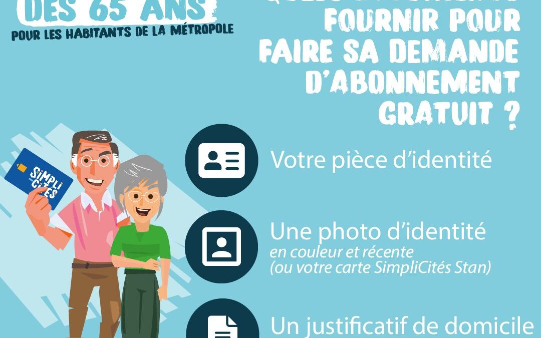 65 ans et + : vos trajets en bus sur le réseau STAN deviennent gratuits